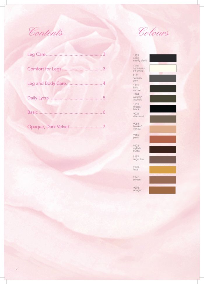Amar Colour Index  SS 2016 | Pantyhose Library